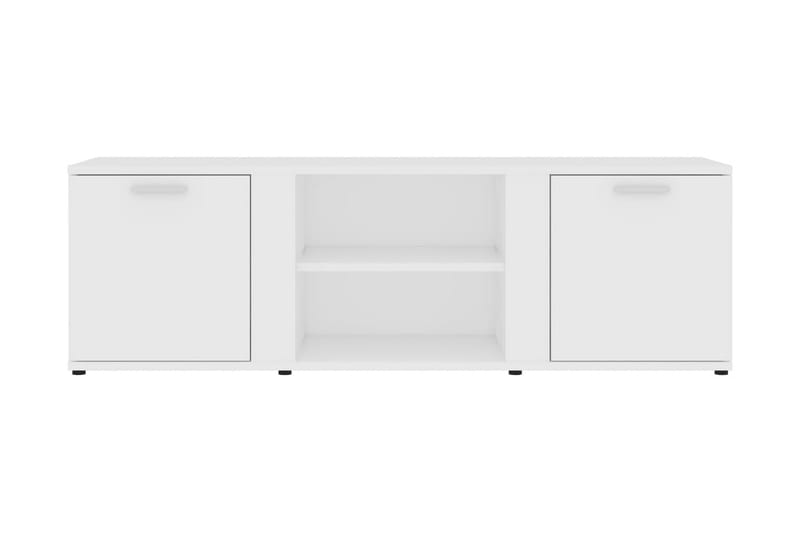 TV-taso valkoinen 120x34x37 cm lastulevy - Valkoinen - Huonekalut - TV- & Mediakalusteet - Tv taso & Mediataso