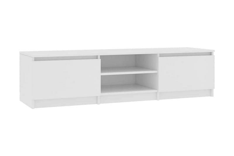 TV-taso valkoinen 140x40x35,5 cm lastulevy - Valkoinen - Huonekalut - TV- & Mediakalusteet - Tv taso & Mediataso