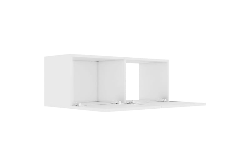 TV-taso valkoinen 80x30x30 cm lastulevy - Huonekalut - TV- & Mediakalusteet - Tv taso & Mediataso