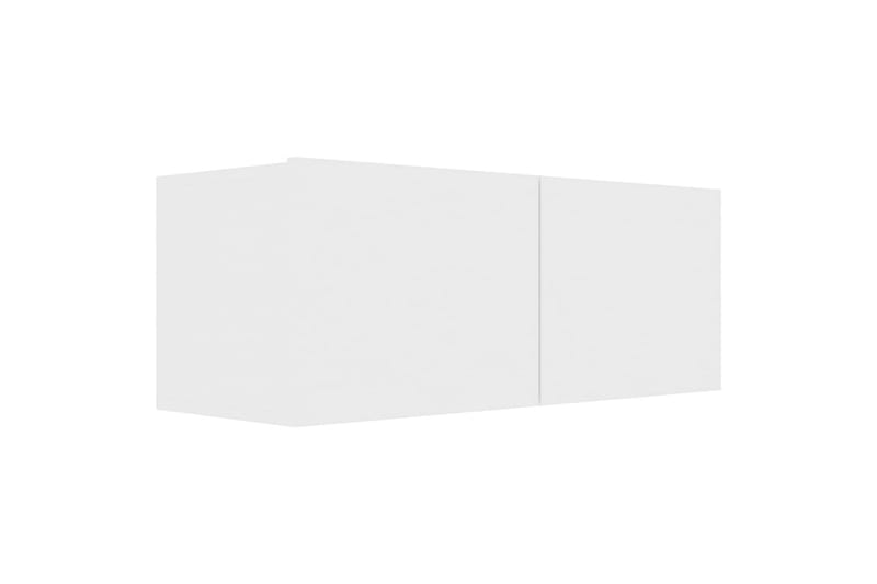 TV-taso valkoinen 80x30x30 cm lastulevy - Huonekalut - TV- & Mediakalusteet - Tv taso & Mediataso