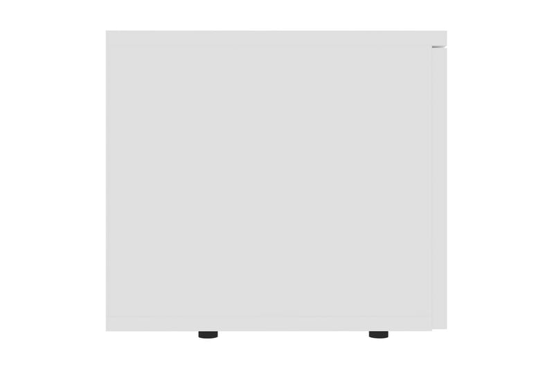 TV-taso valkoinen 80x34x30 cm lastulevy - Huonekalut - TV- & Mediakalusteet - Tv taso & Mediataso