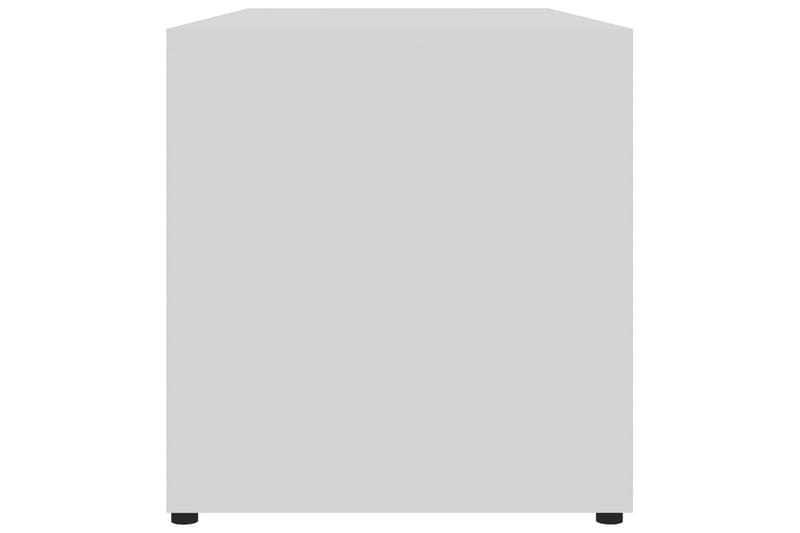 TV-taso valkoinen 80x34x36 cm lastulevy - Huonekalut - TV- & Mediakalusteet - Tv taso & Mediataso