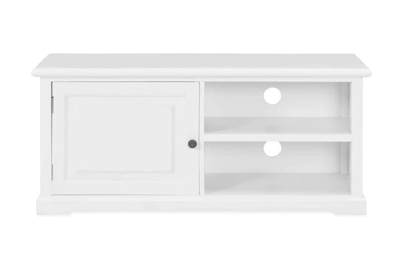 TV-taso valkoinen 90x30x40 cm puu - Valkoinen - Huonekalut - TV- & Mediakalusteet - Tv taso & Mediataso