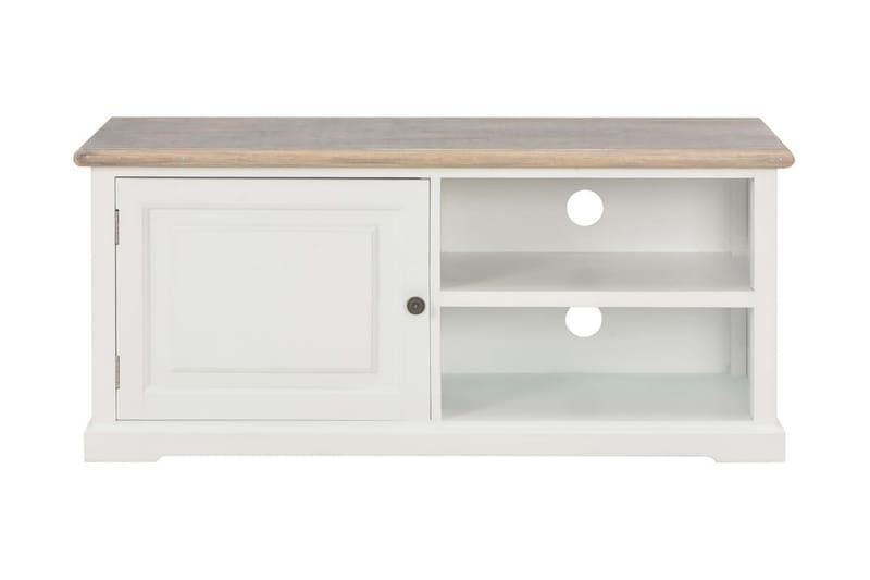 TV-taso valkoinen 90x30x40 cm puu - Valkoinen - Huonekalut - TV- & Mediakalusteet - Tv taso & Mediataso