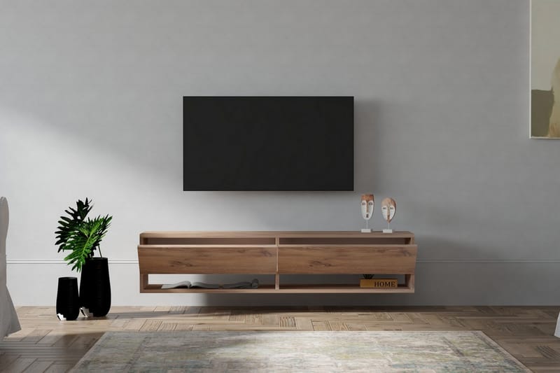 TV-taso Vallamor 141 cm - Luonnonväri - Huonekalut - TV- & Mediakalusteet - Tv taso & Mediataso