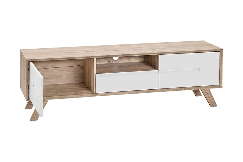 TV-taso Vallone 150 cm - Valkoinen - Huonekalut - TV- & Mediakalusteet - Tv taso & Mediataso