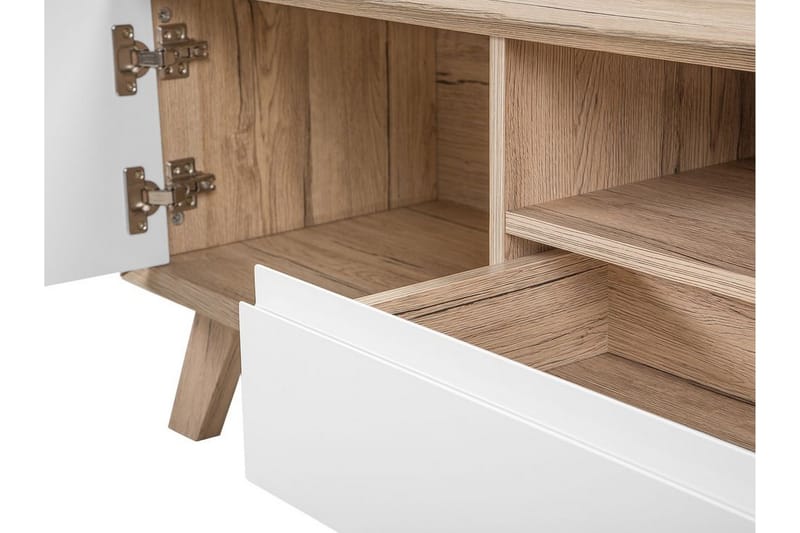 TV-taso Vallone 150 cm - Valkoinen - Huonekalut - TV- & Mediakalusteet - Tv taso & Mediataso