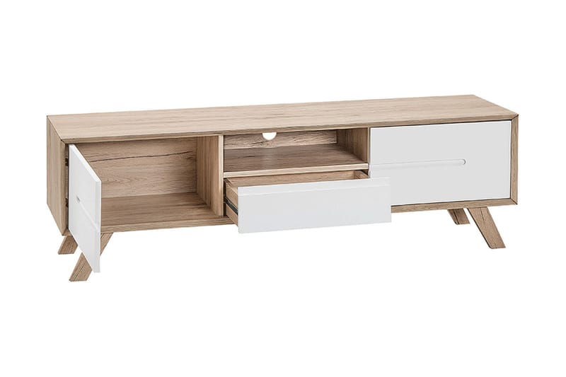 TV-taso Vallone 150 cm - Valkoinen - Huonekalut - TV- & Mediakalusteet - Tv taso & Mediataso