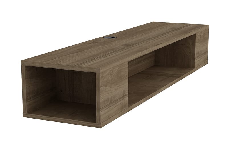 TV-taso Vevelhult 135 cm - Ruskea - Huonekalut - TV- & Mediakalusteet - Tv taso & Mediataso