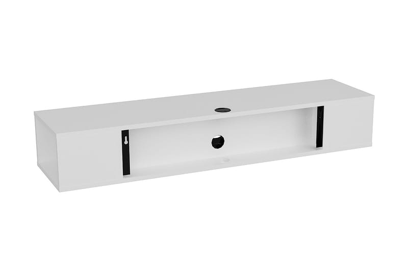 TV-taso Vevelhult 135 cm - Valkoinen - Huonekalut - TV- & Mediakalusteet - Tv taso & Mediataso