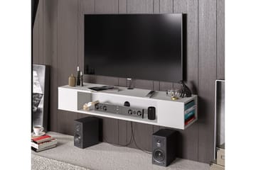 TV-taso Vevelhult 135 cm - Valkoinen - Huonekalut - TV- & Mediakalusteet - Tv taso & Mediataso