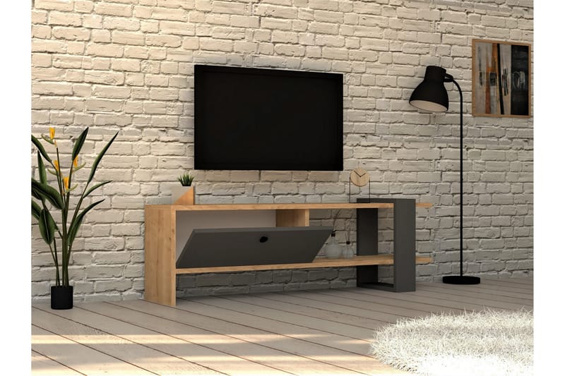 TV-taso Violaceae 120x36,8 cm - Antrasiitti - Huonekalut - TV- & Mediakalusteet - Tv taso & Mediataso