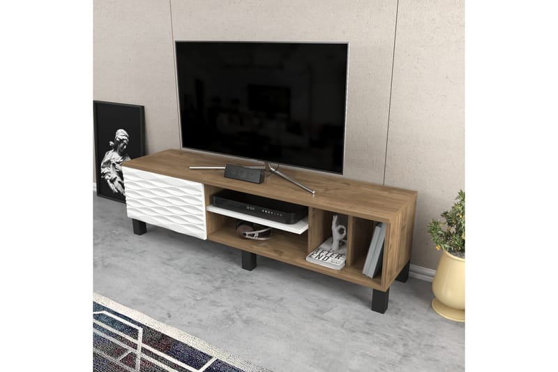 TV-taso Violaceae 140x40,3 cm - Ruskea - Huonekalut - TV- & Mediakalusteet - Tv taso & Mediataso