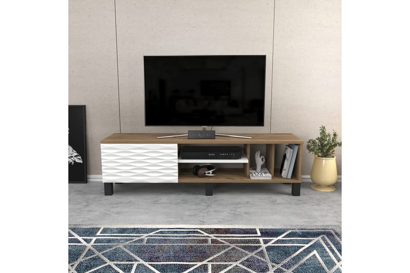 TV-taso Violaceae 140x40,3 cm - Ruskea - Huonekalut - TV- & Mediakalusteet - Tv taso & Mediataso