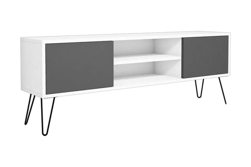 TV-taso Violaceae 140x50 cm - Valkoinen - Huonekalut - TV- & Mediakalusteet - Tv taso & Mediataso