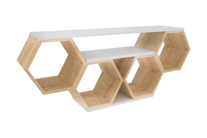 TV-taso Violaceae 140x55,5 cm, Valkoinen