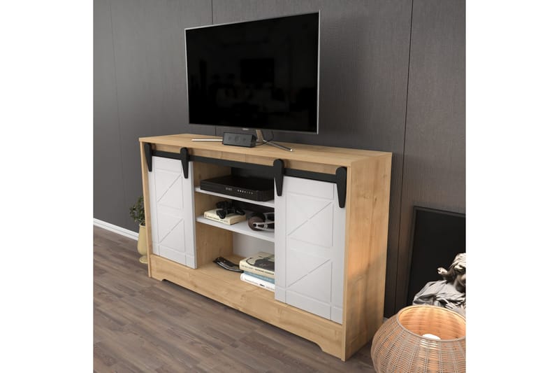 TV-taso Violaceae 140x85 cm - Sininen - Huonekalut - TV- & Mediakalusteet - Tv taso & Mediataso