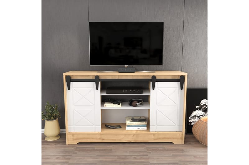 TV-taso Violaceae 140x85 cm - Sininen - Huonekalut - TV- & Mediakalusteet - Tv taso & Mediataso
