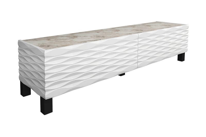 TV-taso Violaceae 149,2x38 cm, Valkoinen