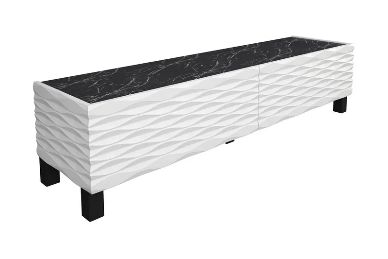 TV-taso Violaceae 149,2x38 cm, Valkoinen