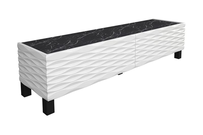 TV-taso Violaceae 149,2x38 cm, Valkoinen