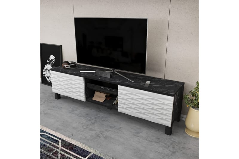 TV-taso Violaceae 150x40,3 cm - Musta - Huonekalut - TV- & Mediakalusteet - Tv taso & Mediataso