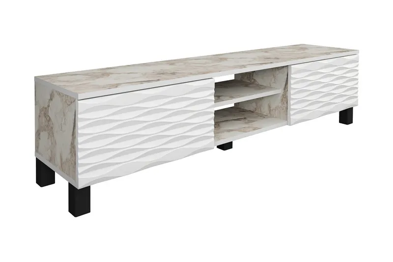 TV-taso Violaceae 150x40,3 cm, Valkoinen