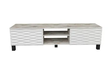 TV-taso Violaceae 150x40,3 cm - Valkoinen - Huonekalut - TV- & Mediakalusteet - Tv taso & Mediataso