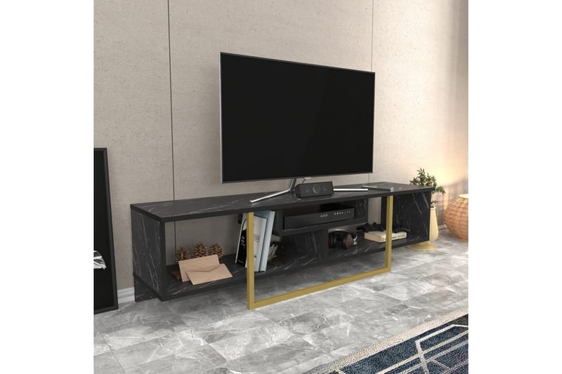 TV-taso Violaceae 150x40 cm - Musta - Huonekalut - TV- & Mediakalusteet - Tv taso & Mediataso