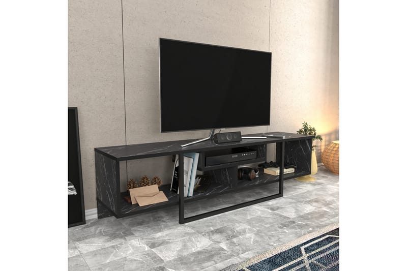 TV-taso Violaceae 150x40 cm - Musta - Huonekalut - TV- & Mediakalusteet - Tv taso & Mediataso