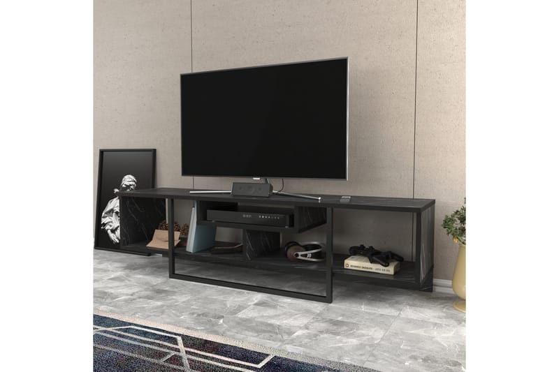 TV-taso Violaceae 150x40 cm - Musta - Huonekalut - TV- & Mediakalusteet - Tv taso & Mediataso