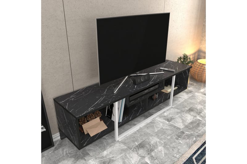 TV-taso Violaceae 150x40 cm - Musta - Huonekalut - TV- & Mediakalusteet - Tv taso & Mediataso