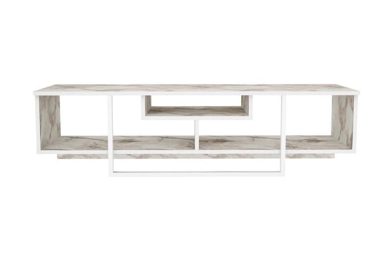 TV-taso Violaceae 150x40 cm - Valkoinen - Huonekalut - TV- & Mediakalusteet - Tv taso & Mediataso