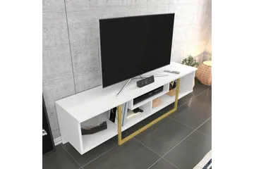 TV-taso Violaceae 150x40 cm - Valkoinen - Huonekalut - TV- & Mediakalusteet - Tv taso & Mediataso