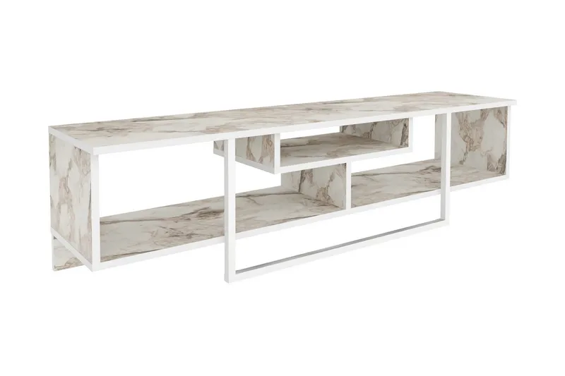 TV-taso Violaceae 150x40 cm, Valkoinen