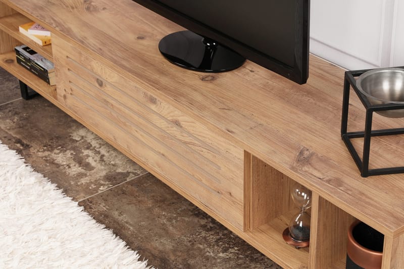 TV-taso Violaceae 160x35 cm - Vihreä - Huonekalut - TV- & Mediakalusteet - Tv taso & Mediataso