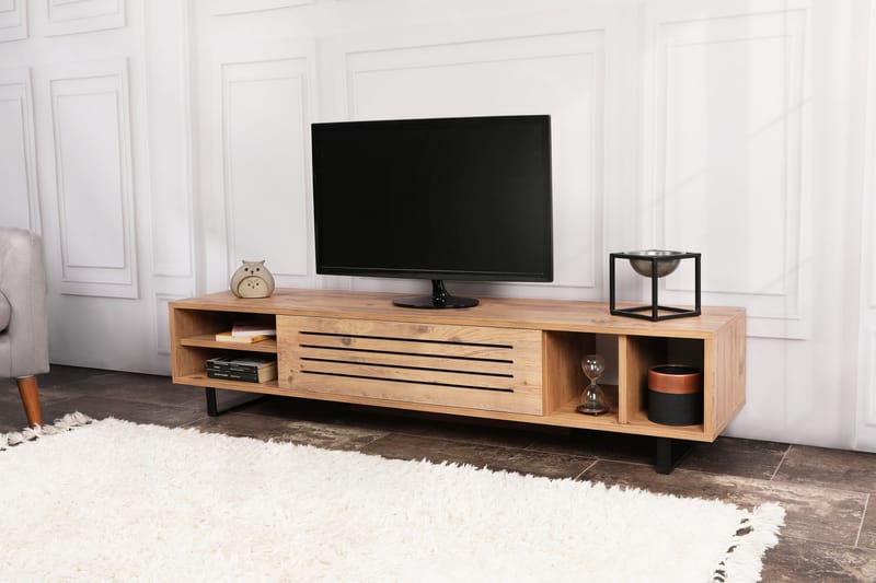 TV-taso Violaceae 160x35 cm - Vihreä - Huonekalut - TV- & Mediakalusteet - Tv taso & Mediataso