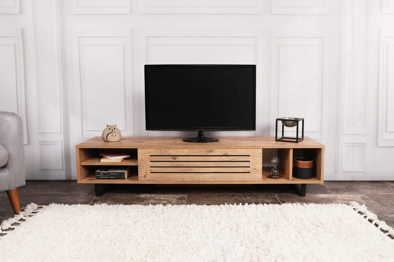 TV-taso Violaceae 160x35 cm - Vihreä - Huonekalut - TV- & Mediakalusteet - Tv taso & Mediataso
