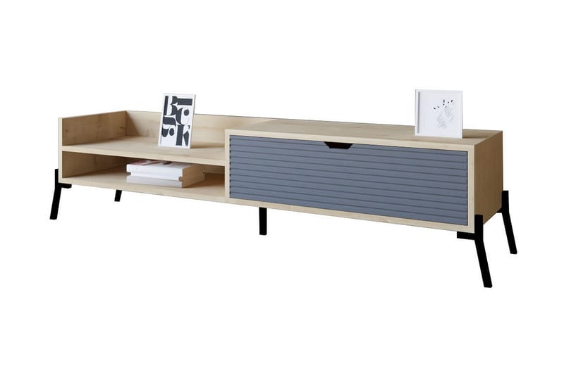 TV-taso Violaceae 160x36 cm - Sininen - Huonekalut - TV- & Mediakalusteet - Tv taso & Mediataso