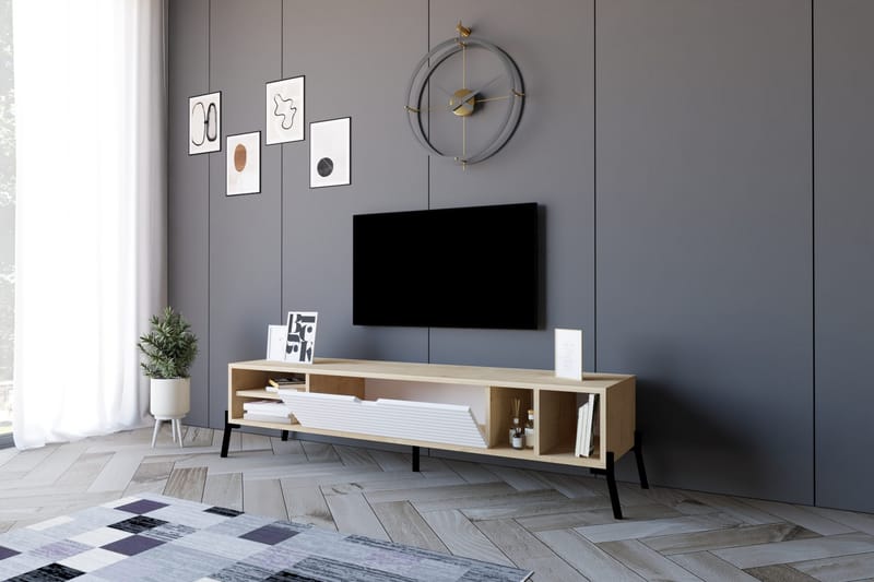 TV-taso Violaceae 160x36 cm - Sininen - Huonekalut - TV- & Mediakalusteet - Tv taso & Mediataso