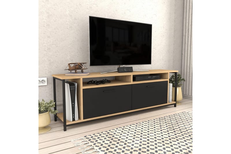 TV-taso Violaceae 160x50,8 cm - Ruskea - Huonekalut - TV- & Mediakalusteet - Tv taso & Mediataso