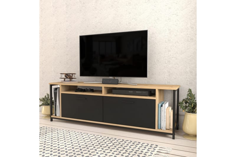 TV-taso Violaceae 160x50,8 cm - Ruskea - Huonekalut - TV- & Mediakalusteet - Tv taso & Mediataso