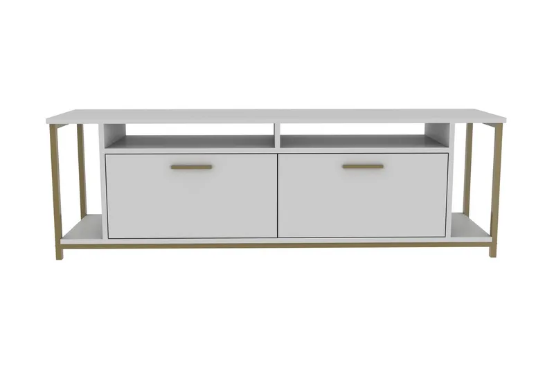 TV-taso Violaceae 160x50,8 cm - Valkoinen - Huonekalut - TV- & Mediakalusteet - Tv taso & Mediataso