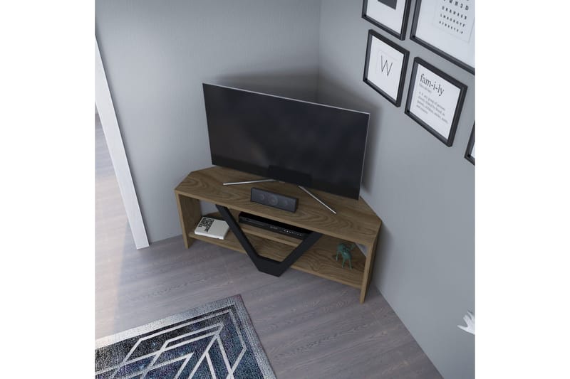 TV-taso Violaceae 90x36,8 cm - Ruskea - Huonekalut - TV- & Mediakalusteet - Tv taso & Mediataso