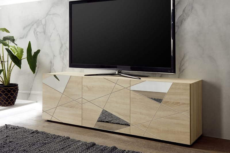 TV-taso Vittoria 181 cm Beige - Lc Spa - Huonekalut - TV- & Mediakalusteet - Tv taso & Mediataso