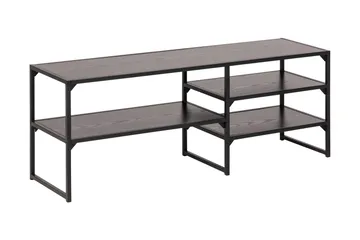 TV-taso Walmon 120 cm 3 hyllyä - Musta/Matta Musta - Huonekalut - TV- & Mediakalusteet - Tv taso & Mediataso