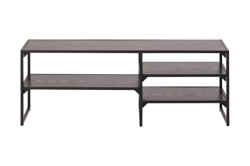 TV-taso Walmon 120 cm 3 hyllyä - Musta/Matta Musta - Huonekalut - TV- & Mediakalusteet - Tv taso & Mediataso