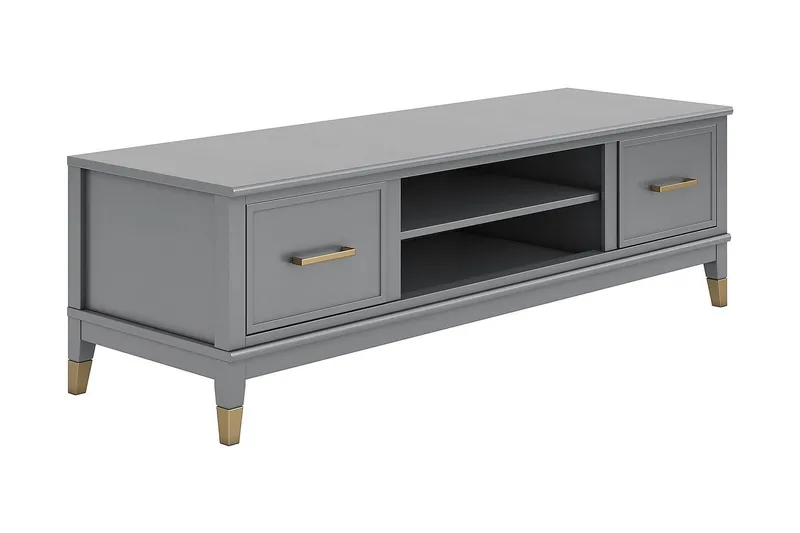 TV-taso Westerleigh 152x50 cm Grafiitinharmaa, CosmoLiving