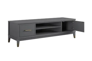 TV-taso Westerleigh 152x50 cm Grafiitinharmaa - Huonekalut - TV- & Mediakalusteet - Tv taso & Mediataso