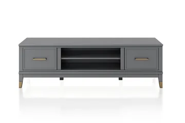 TV-taso Westerleigh 152x50 cm Grafiitinharmaa - Huonekalut - TV- & Mediakalusteet - Tv taso & Mediataso